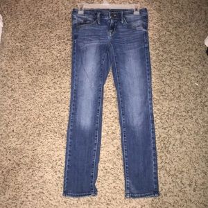 Mossimo mid-rise straight jeans size 00R